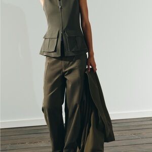 NEW Zara Olive Green Women's Top